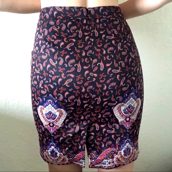 J. Crew Floral Print Pencil Skirt - Picture 3 of 8